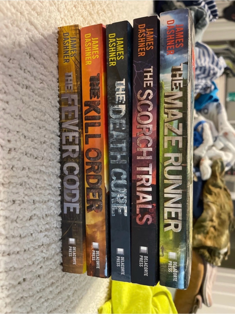 The Maze Runner Series - Multicolor Book Set